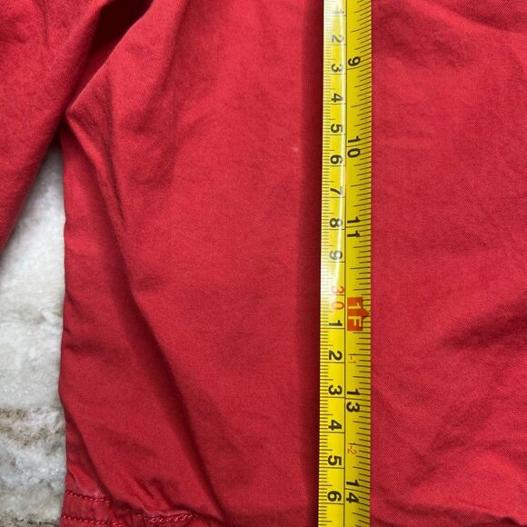 POLO Ralph Lauren, Red Elastic Waist Drawstring Shorts 100% Cotton, Boys 14 - Picture 16 of 16